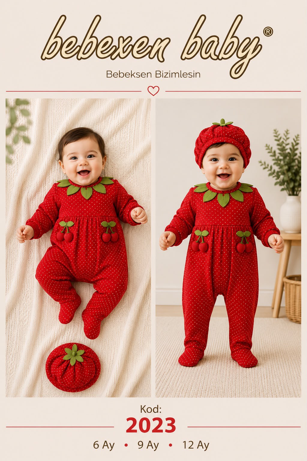 Bebexen wholesale baby clothing style, product code 2023