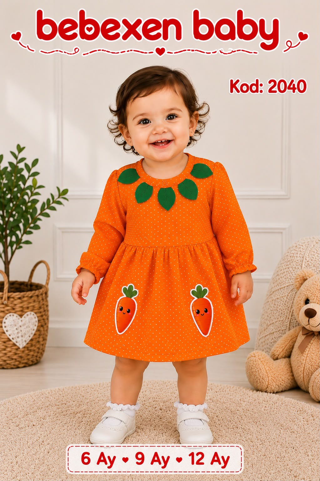 Bebexen wholesale baby clothing style, product code 2040