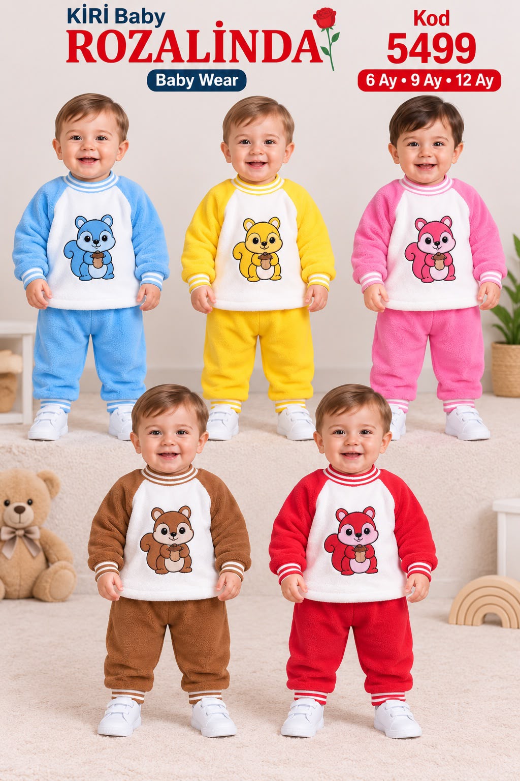Rozalinda wholesale baby clothing style, product code 5499
