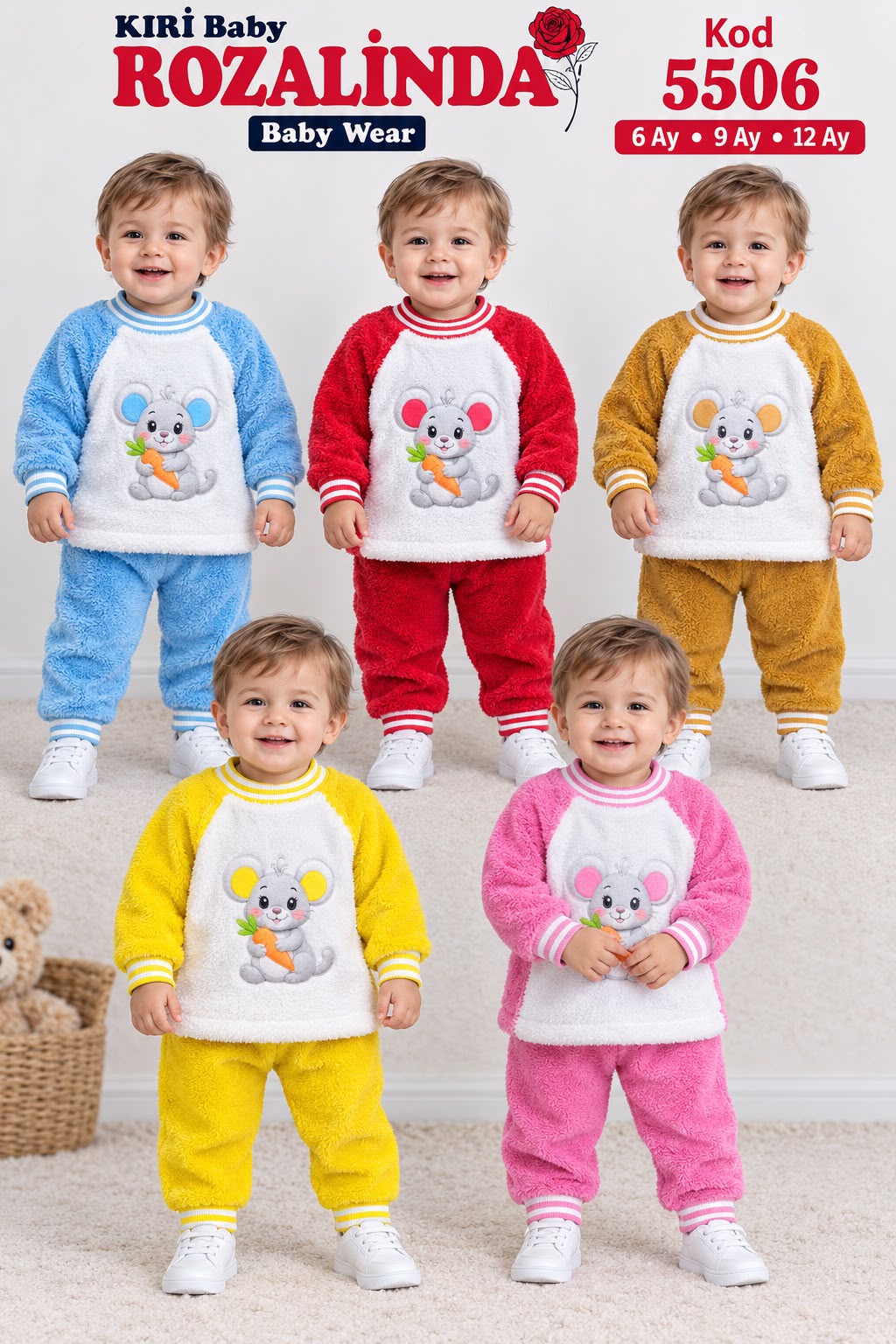 Rozalinda wholesale baby clothing style, product code 5506